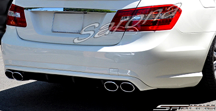 Custom Mercedes E Class  Sedan Rear Bumper (2010 - 2013) - $559.00 (Part #MB-087-RB)